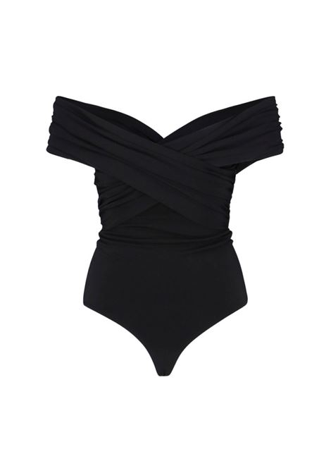black The Rafael off-shoulder bodysuit  KHAITE | 22844003 RAFAEL200